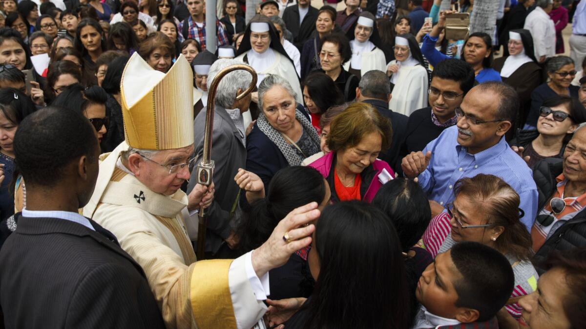 An advocate of "compassionate" immigration reform, Archbishop Jose Gomez was elected vice president of the U.S. Conference of Catholic Bishops in 2016.