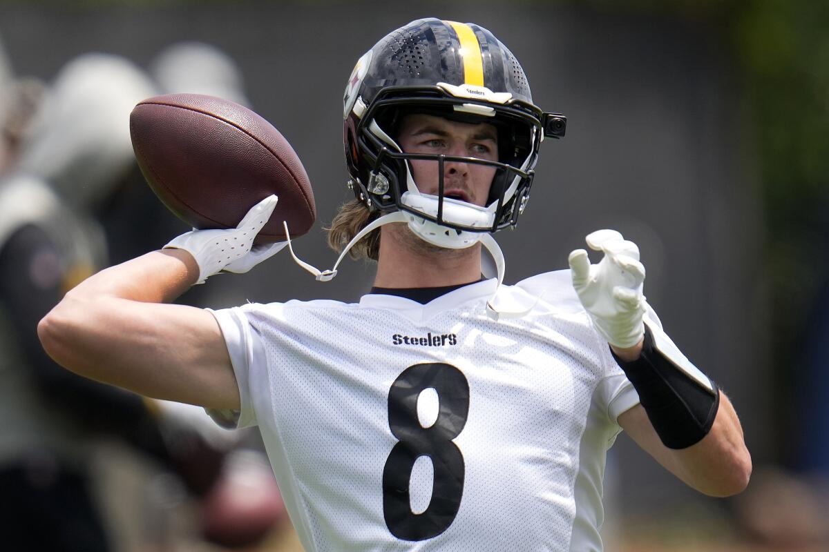 Steelers begin 2023 with Kenny Pickett firmly entrenched at QB but