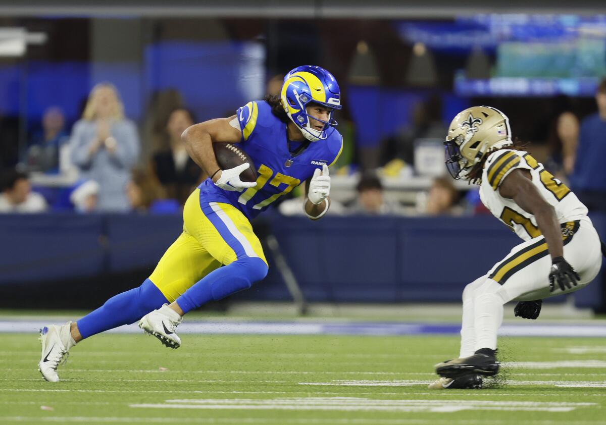 Rams Takeaways Puka Nacua Demarcus Robinson Catching Fire Los rams-takeaways-puka-nacua-demarcus-robinson-catching-fire-los