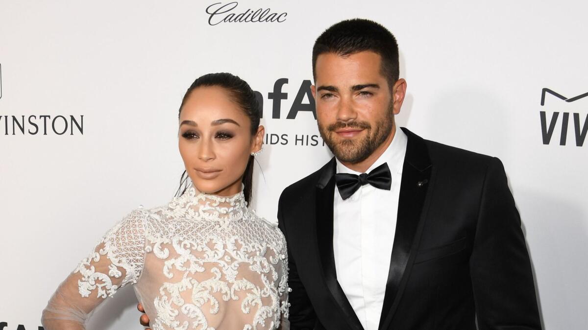 Cara Santana, left, and Jesse Metcalfe.