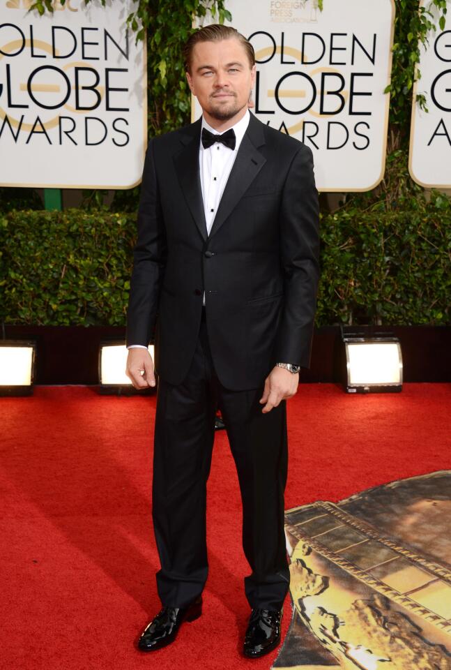 Golden Globes 2014 best-dressed men: Leonardo DiCaprio