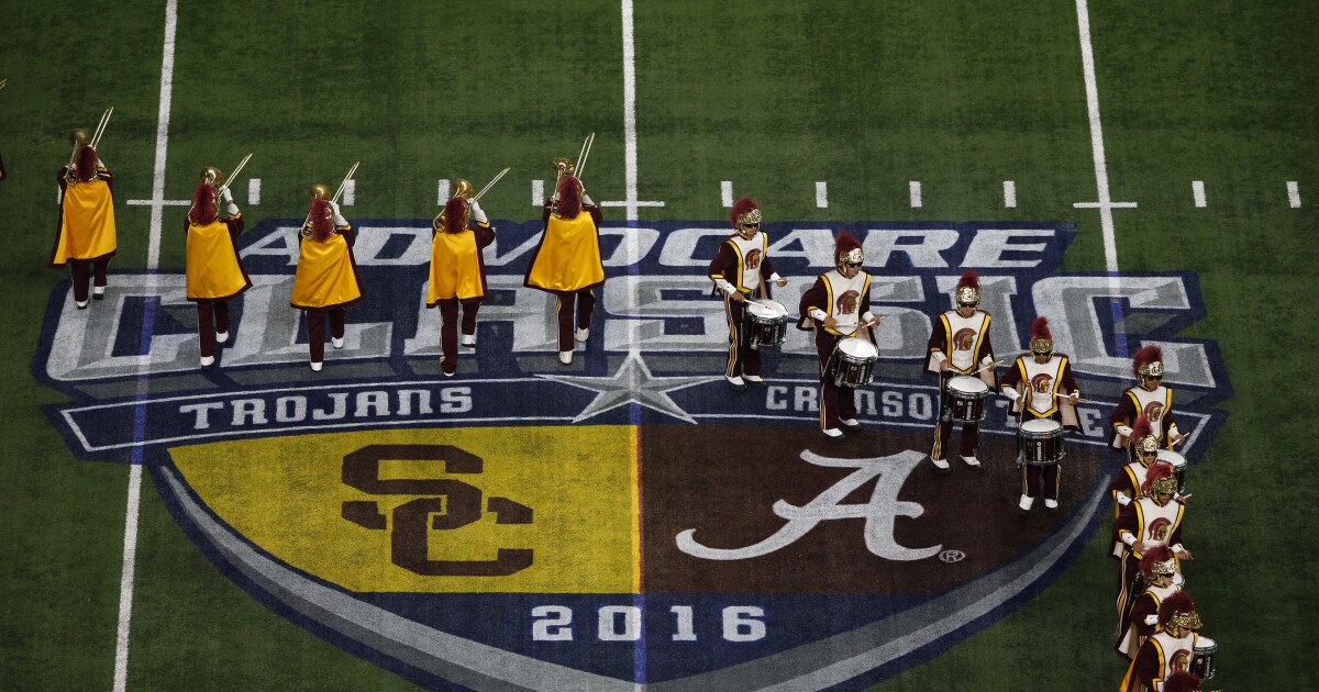 Inside College Football S Plan To Play On Versus Coronavirus Los