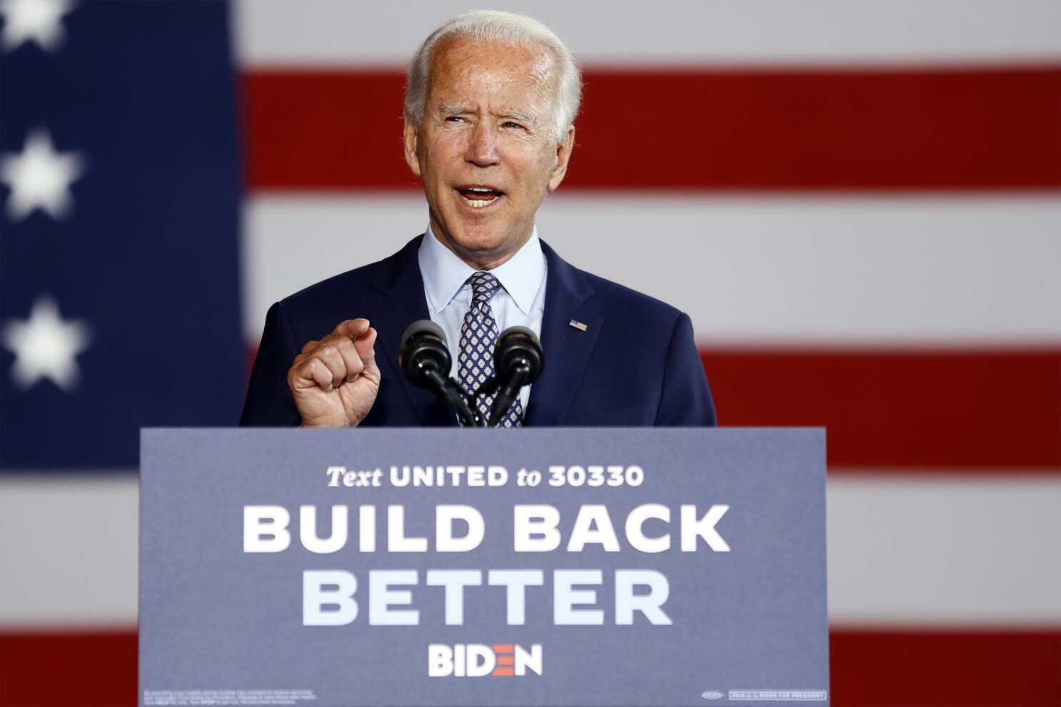 Biden Touts 700 Billion Buy American Manufacturing Plan Los Angeles Times
