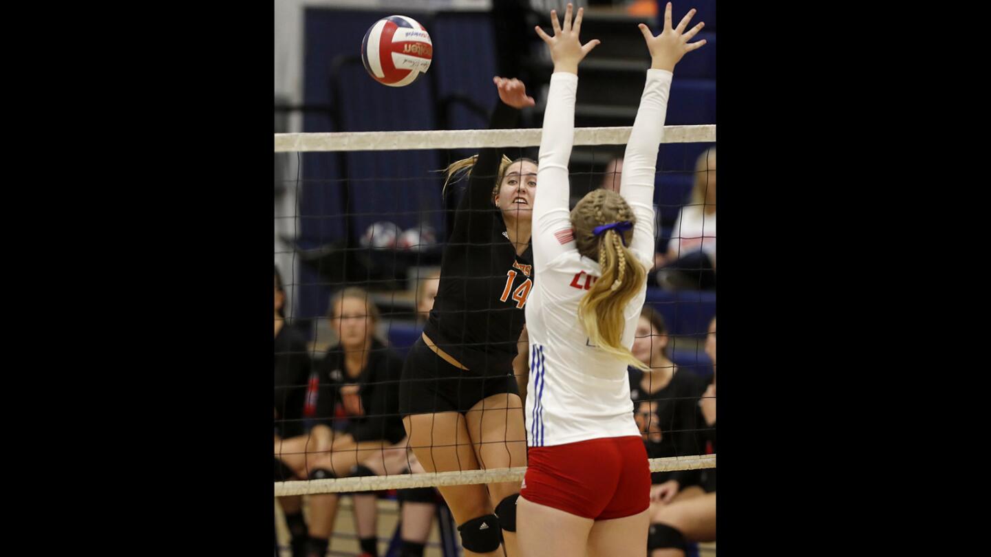 Photo gallery: Huntington Beach vs. Los Alamitos in girls’ volleyball