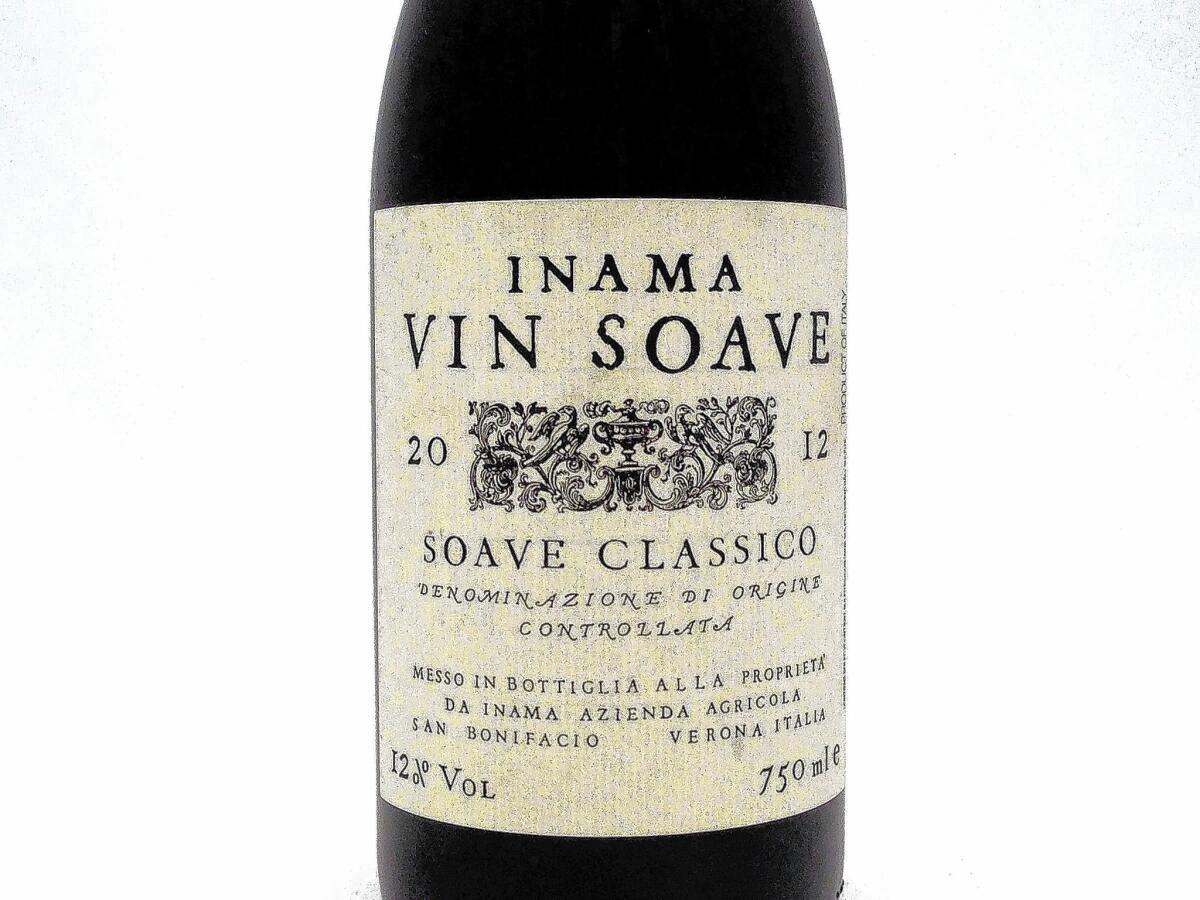 The 2012 Inama Soave Classico is a good basic white wine.