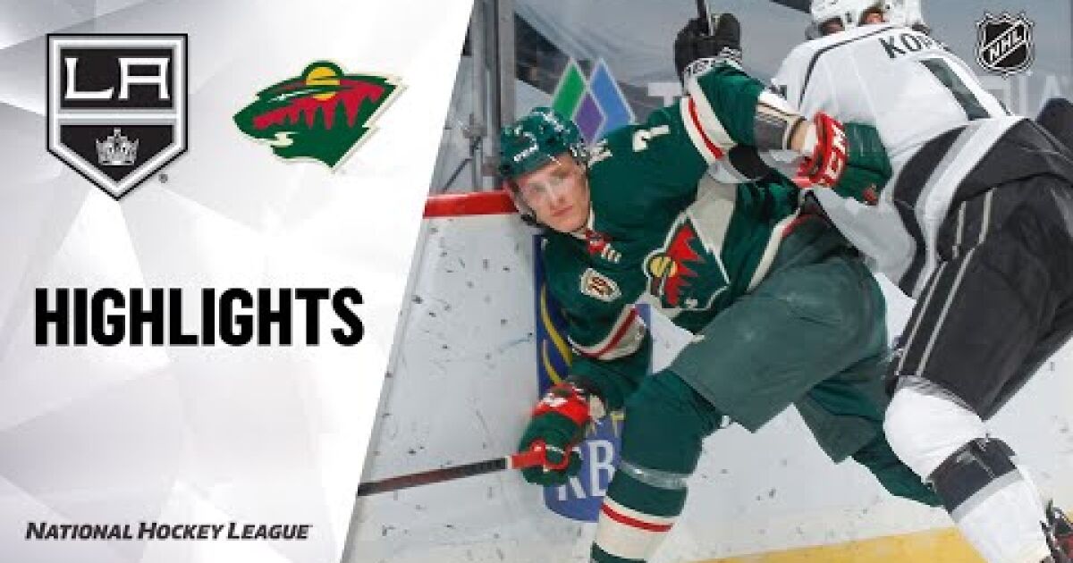 Kings vs. Wild highlights Los Angeles Times