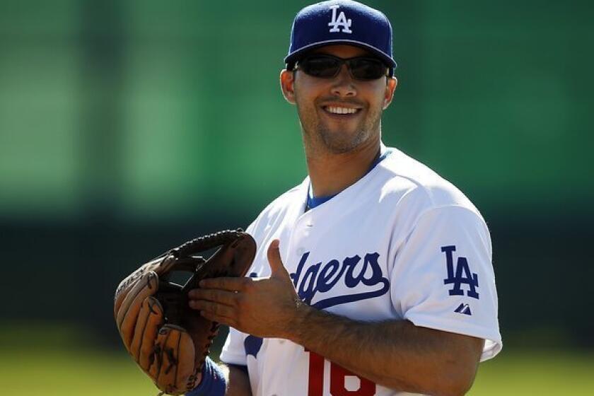 Dodgers outfielder Andre Ethier's upset victory in the team's chopsticks competition will be shown during games this season.