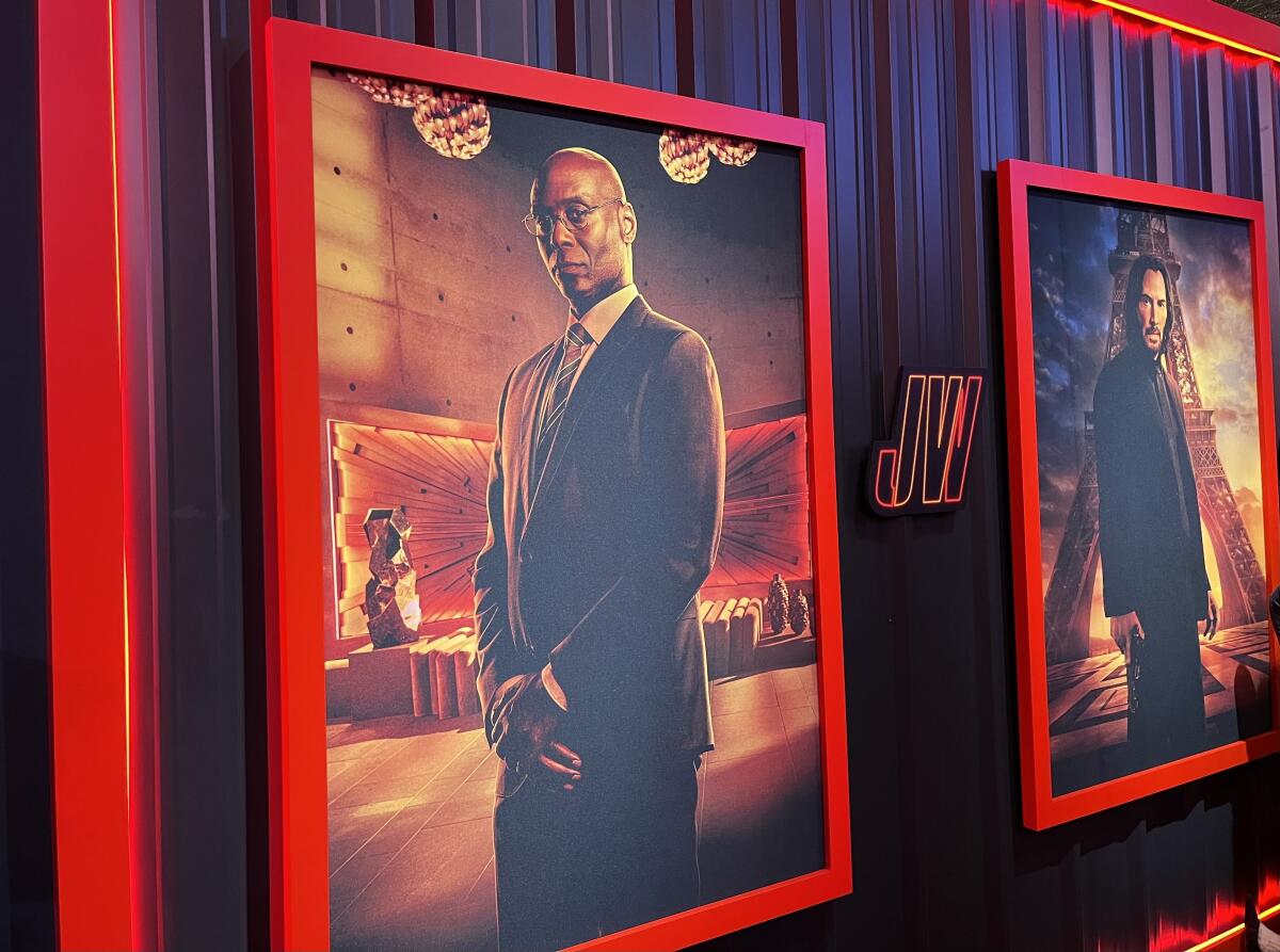 Lance Reddick Remembered at John Wick 4 L.A. Premiere – The