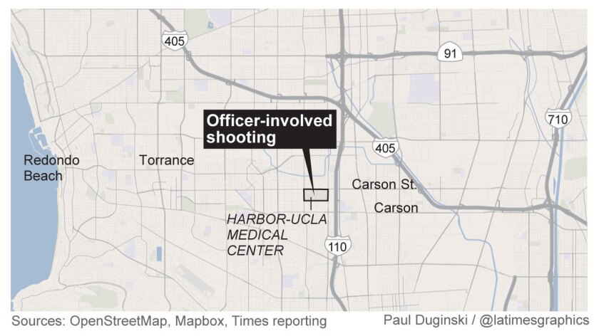 Lapd Officer Is Involved In Shooting At Harbor Ucla Medical