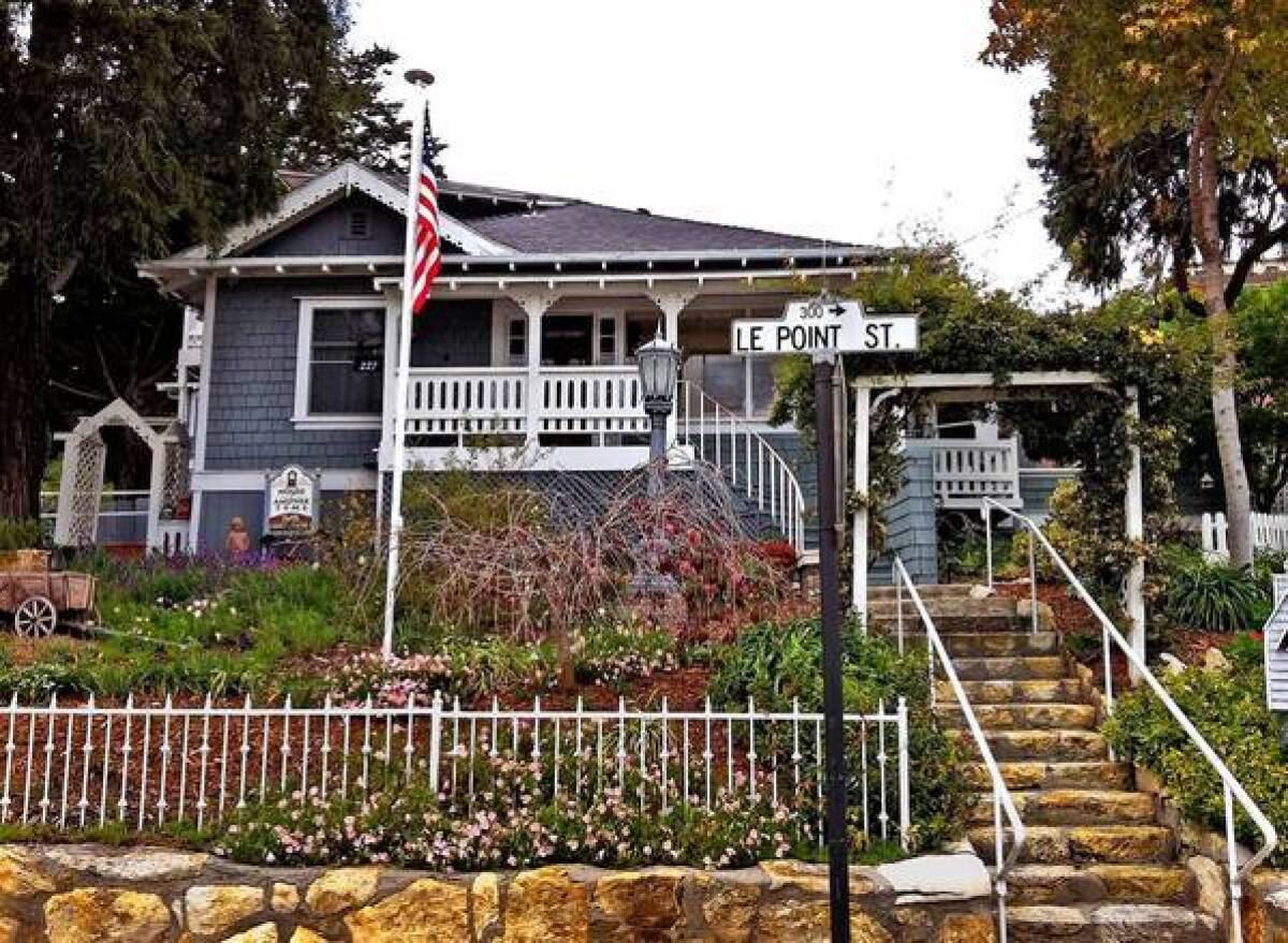 House of Another Tyme Bed & Breakfast in Arroyo Grande, Calif., has three guest rooms and Hannah, said to be a friendly ghost.