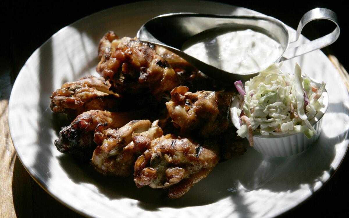Muldoon's whiskey-marinated wings