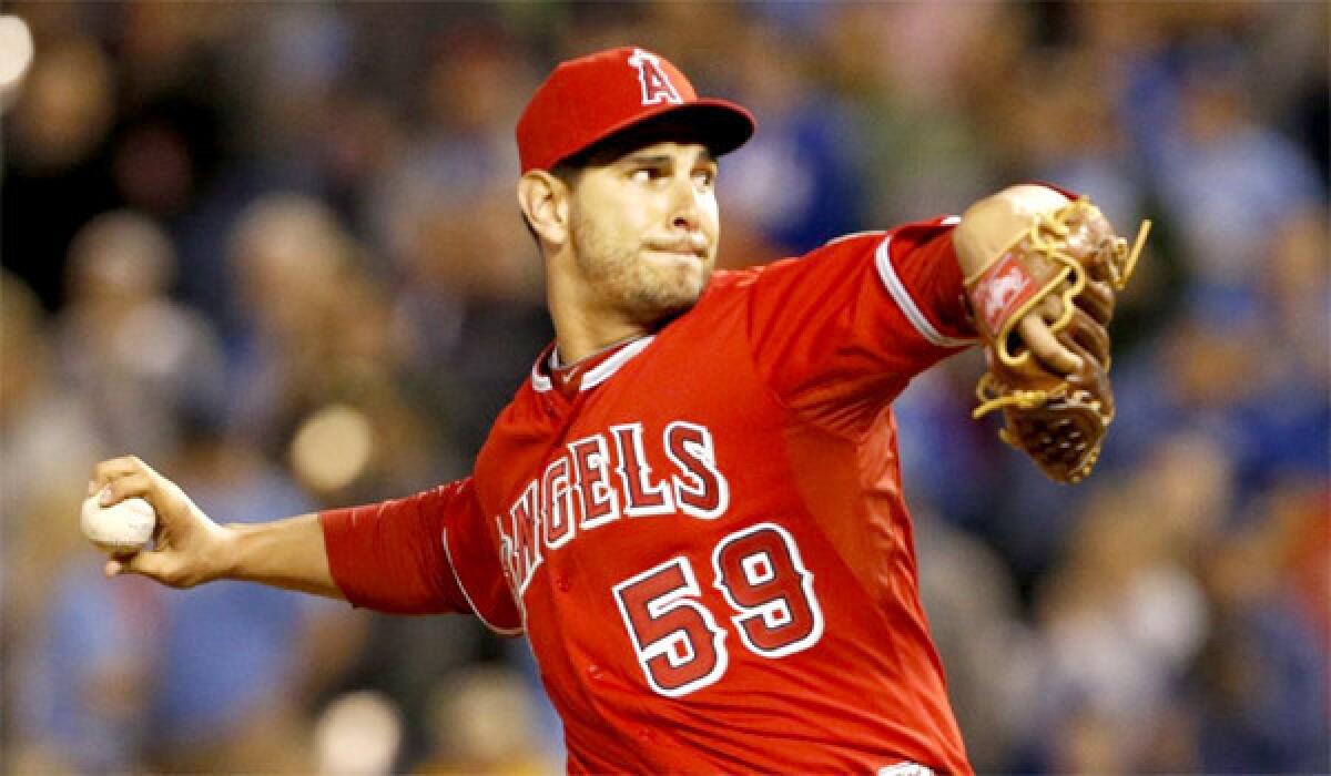 Robert Coello's hybrid pitch has been an effect weapon for the Angels right-hander this season who has provided the team with 7 1/3 innings of work with 12 strikeouts and no earned runs.