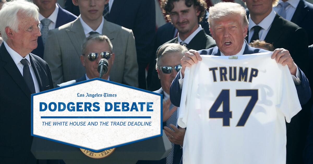 Dodgers Debate: The White House and the trade deadline