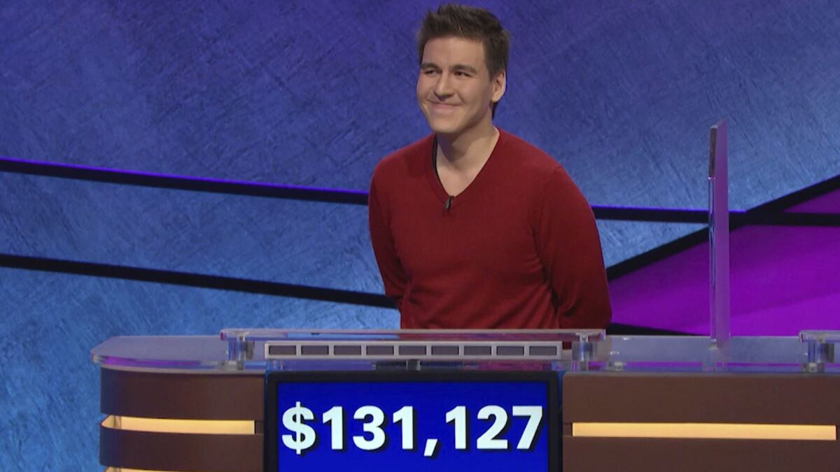 James Holzhauer beat his own one-day winnings record on "Jeopardy!" on April 17. He's won more than $1.6 million.