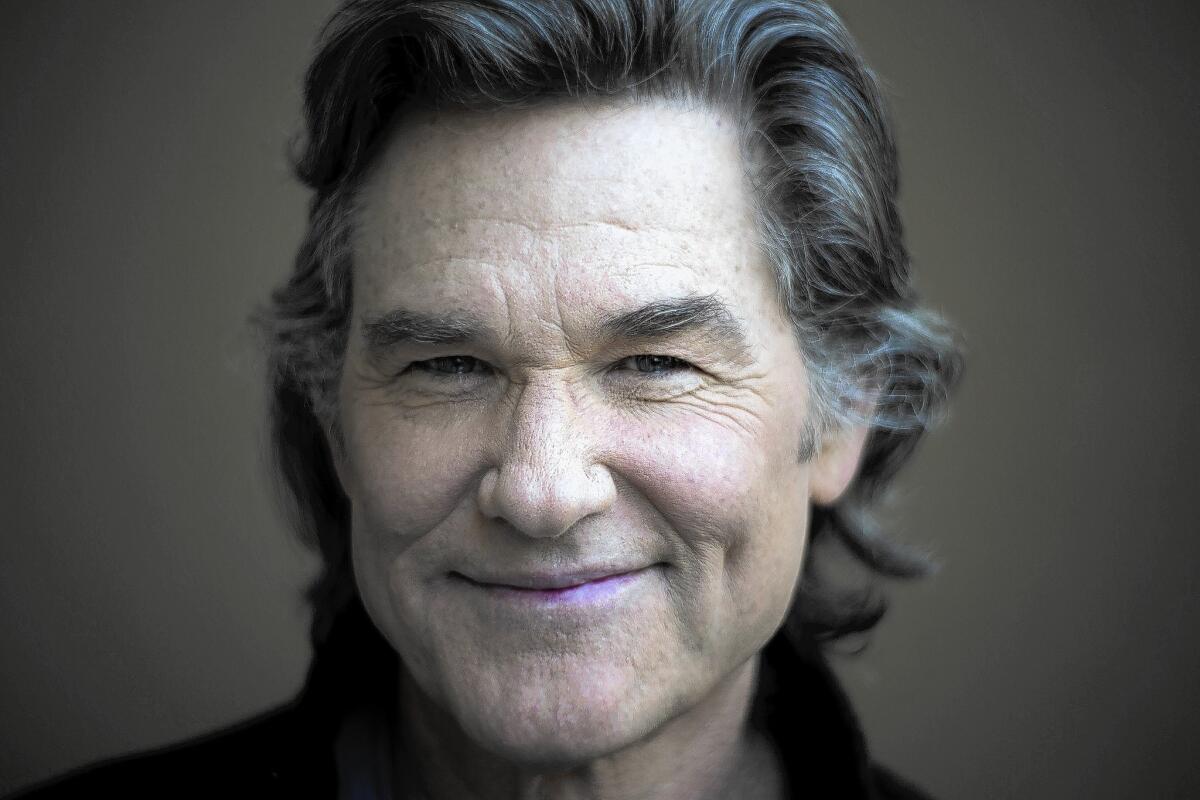 Actor Kurt Russell at the Four Seasons hotel in Los Angeles.