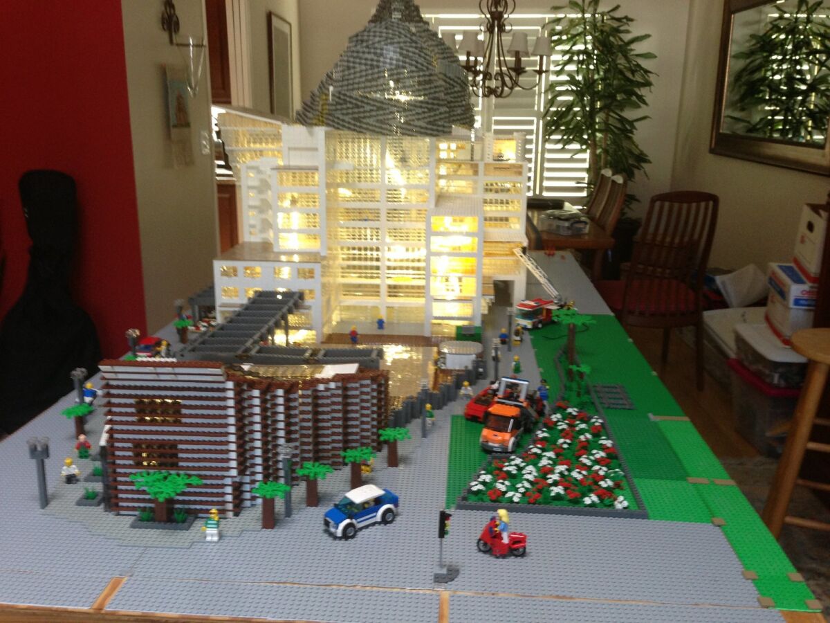 How many Legos library? - San Diego