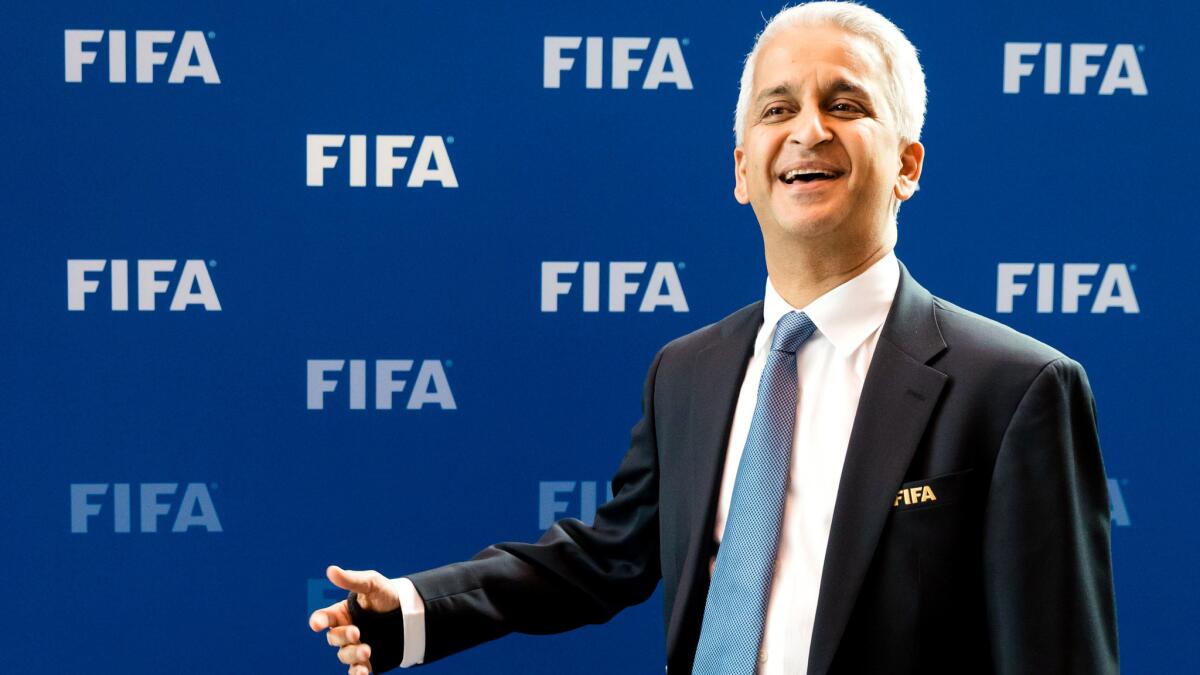 Sunil Gulati says the U.S. Soccer Federation will work with President-elect Donald Trump in whatever capacity is needed moving forward.