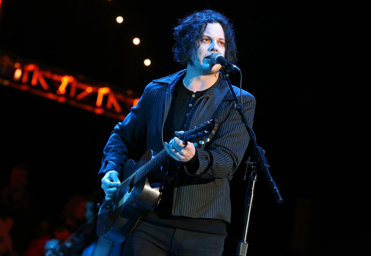 Jack White, known for his role in the White Stripes duo, will perform this Saturday on 'SNL.'
