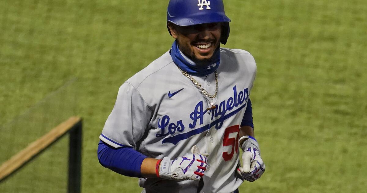 Betts leads MLB in jersey sales, 4 Dodgers in top 10 - The San
