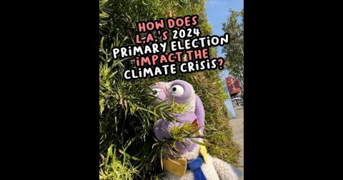 洛杉矶三月初选如何影响气候危机？