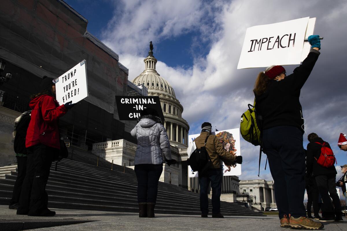 Impeachment protest