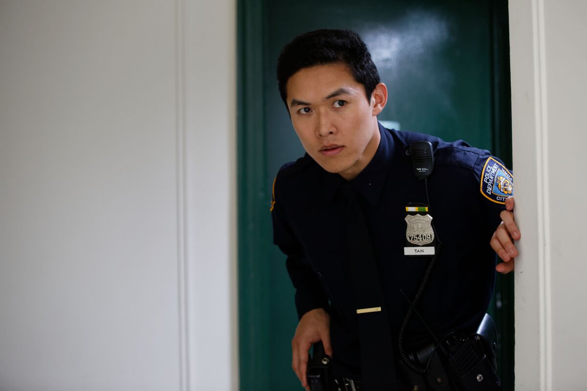 Actor Kenny Leu portrays NYPD Officer Mike Tan in the new feature film "A Shot Through the Wall."