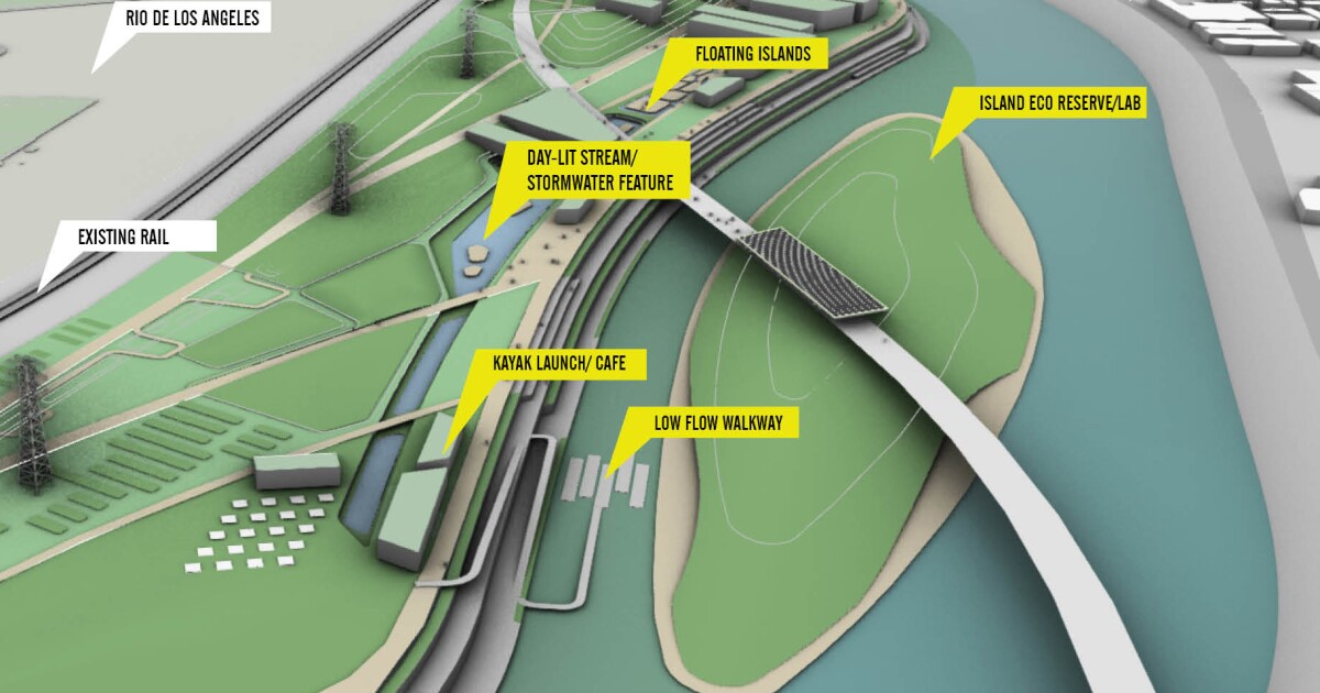 L.A. River planners float three design proposals for a major new park