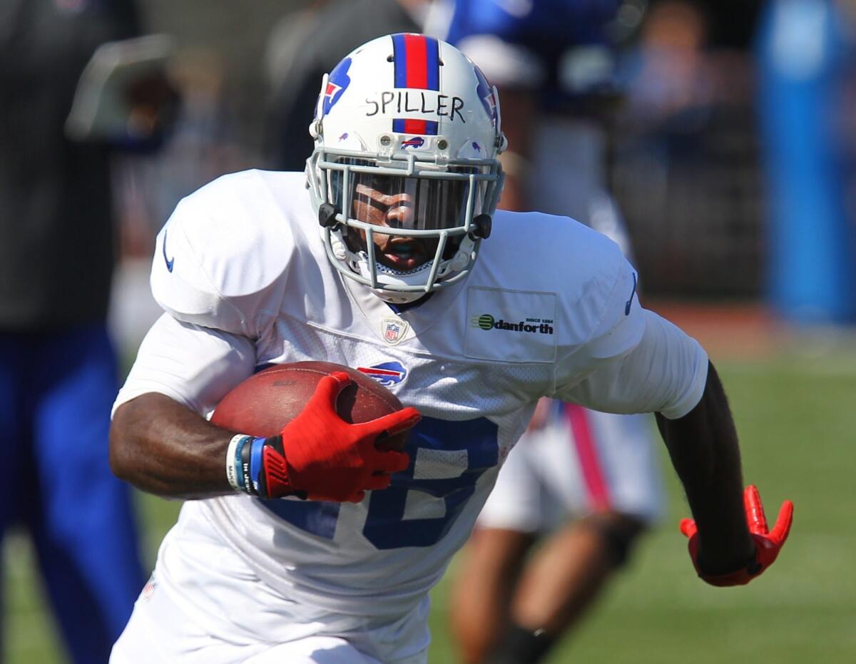 Buffalo running back C.J. Spiller is taking some time off after his step-grandfather allegedly killed two people before killing himself.