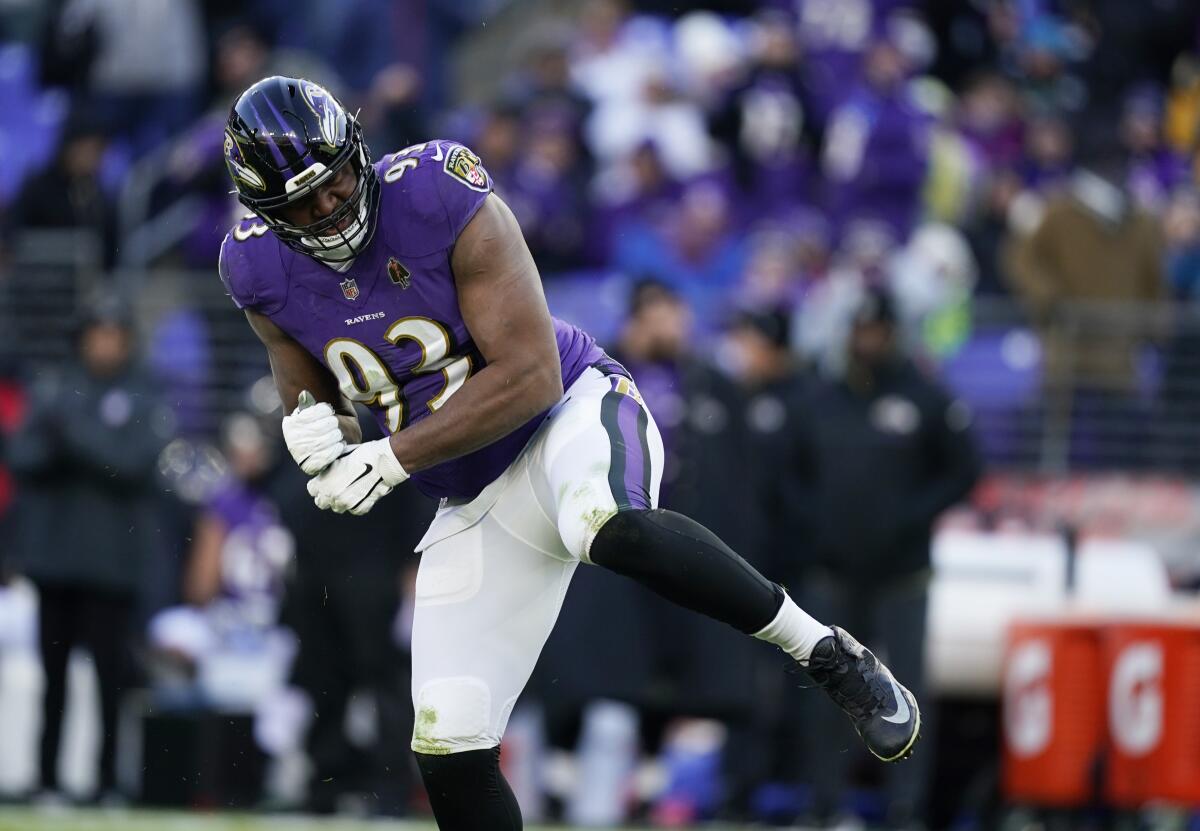 Ravens seeking 5th straight win when they play at Jaguars - The San Diego  Union-Tribune