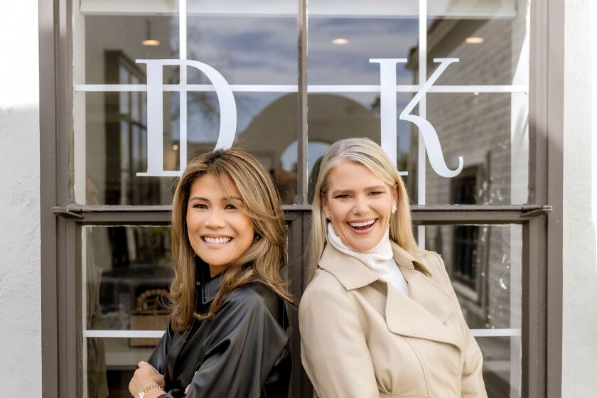 D&K owners Delorine Jackson and Khaki Wennstrom.