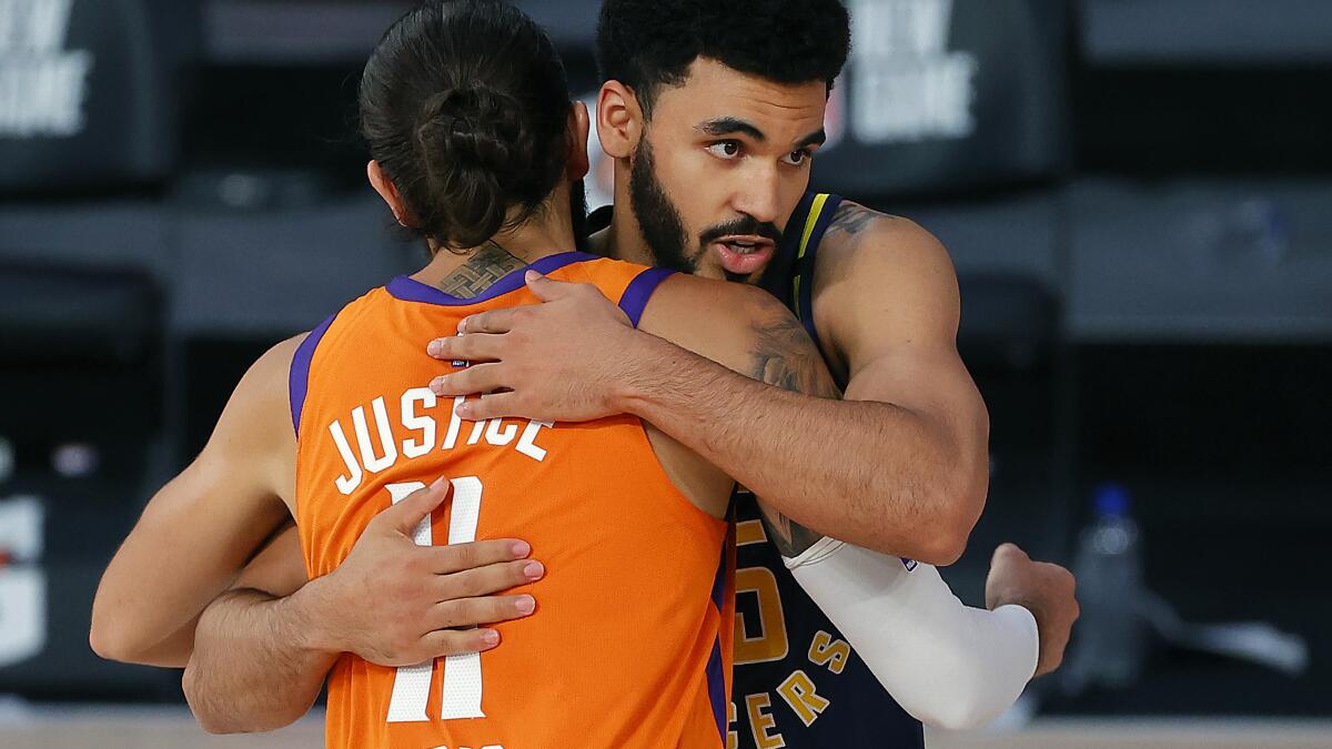 Suns win 4th straight bubble game, top Pacers 114-99 - The San