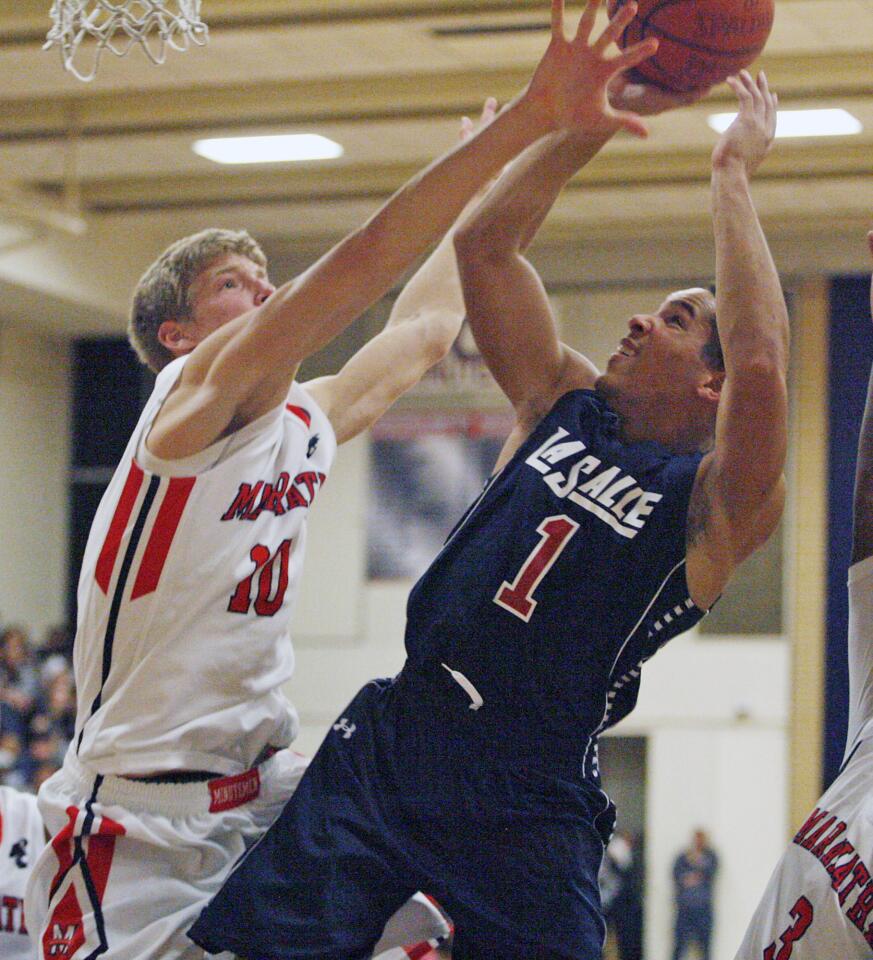 La Salle vs. Maranatha boys' basketball