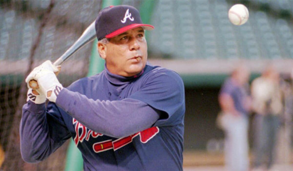 Pat Corrales, shown as a coach for the Atlanta Braves in 1995, has been hired as a special assistant to Dodgers General Manager Ned Colletti.