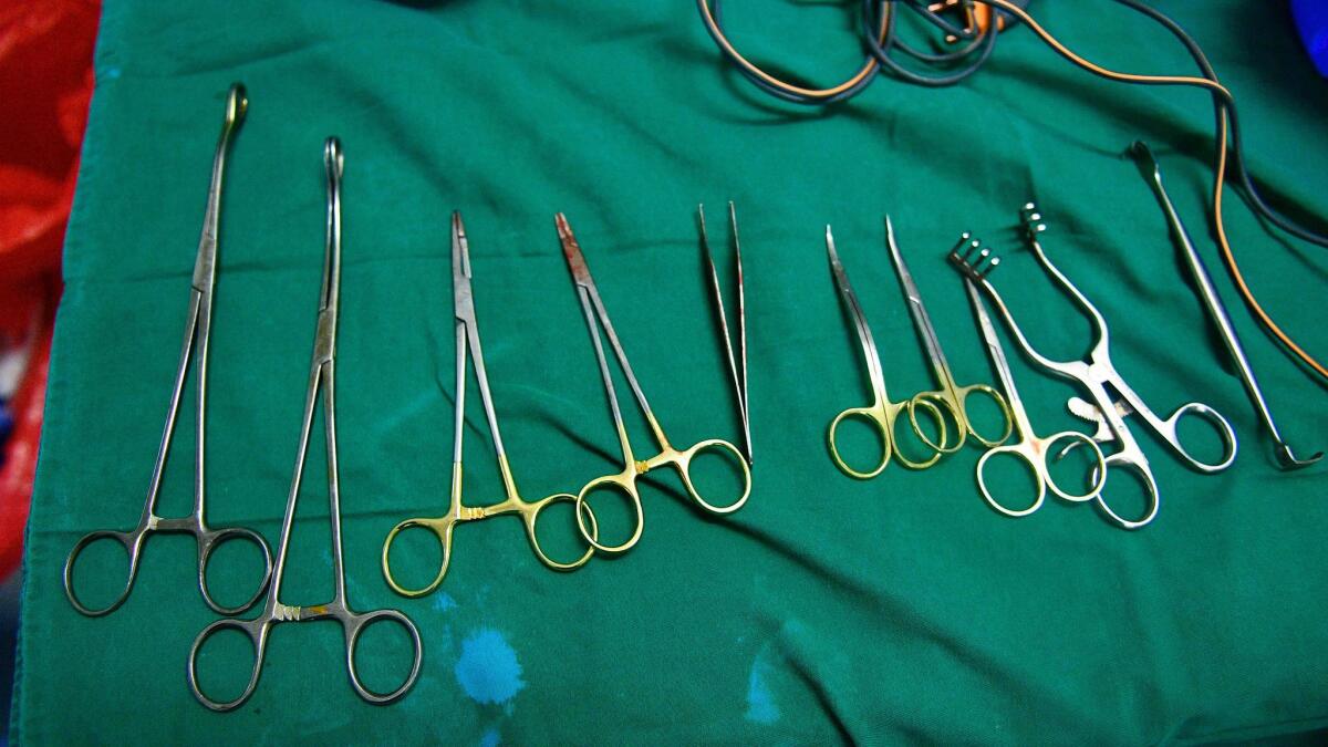 Gynecologist Marci Bowers took a big suitcase full of medical instruments to Kenya, where she operated on 44 women and trained six Kenyan surgeons.