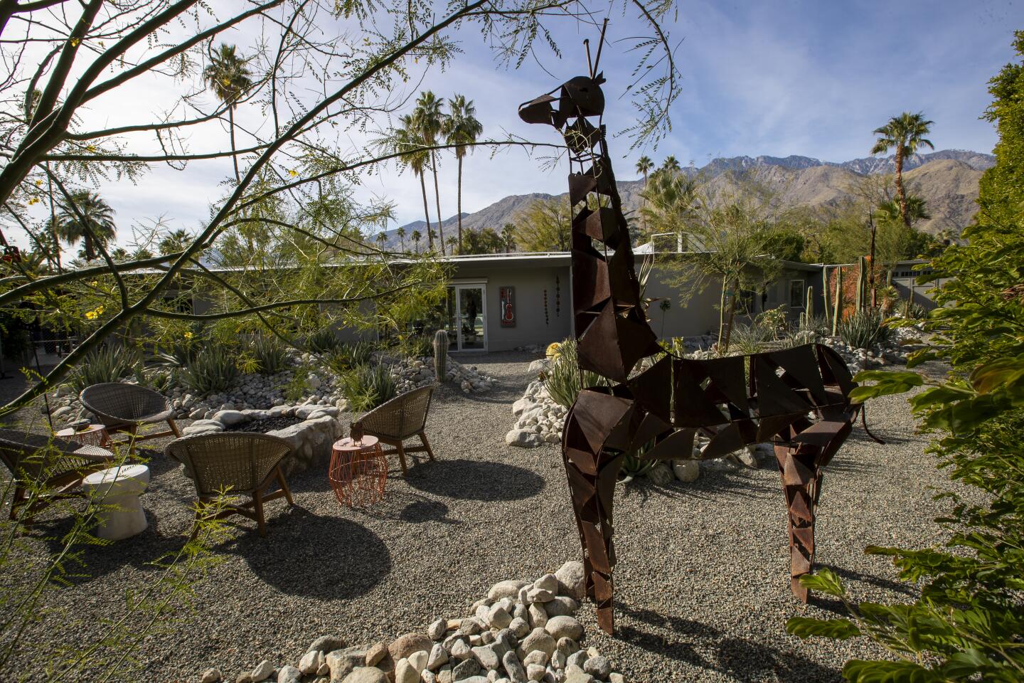 The Lawrence Welk estate in Palm Springs