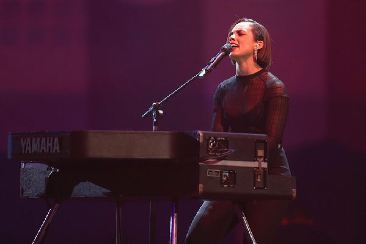 Alicia Keys will discuss her new album, "Girl on Fire," in a live stream on Nov. 20.
