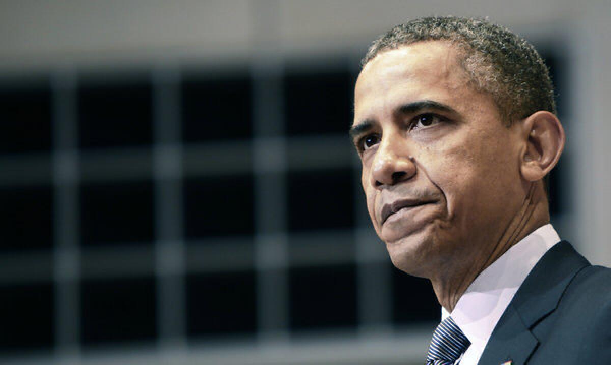 President Obama speaks at the Holocaust Museum in Washington.