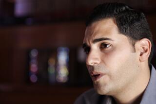 August 12th, 2015 -San Diego, California, USA. | Feature on the long, dangerous and bureaucratically tangled path Chaldean refugees travel, from fleeing ISIS in Iraq to seeking asylum in San Diego. Mark Arabo Executive Director, Minority Humanitarian Foundation. |........... MANDATORY CREDIT: San Diego Union-Tribune photo by Alejandro Tamayo, 2015
