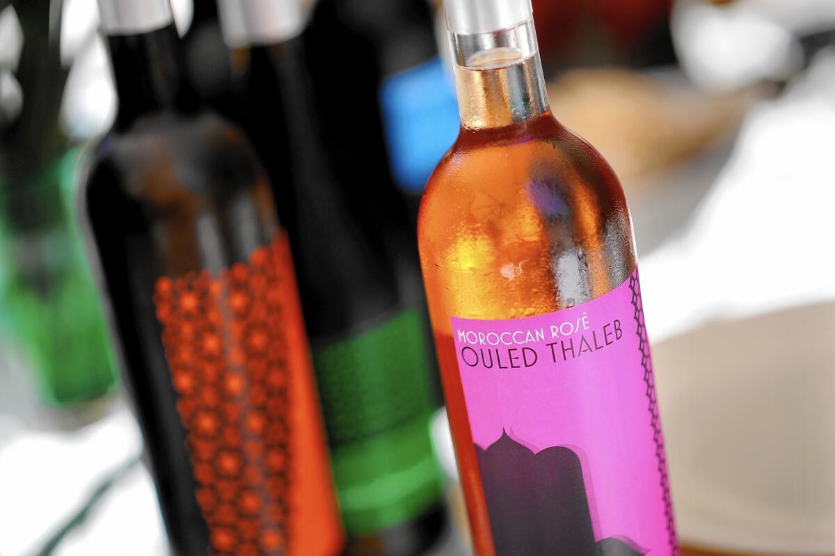 Moroccan wines made at Ouled Thaleb are imported by Didier Pariente and are making their way onto Los Angeles restaurants' lists.