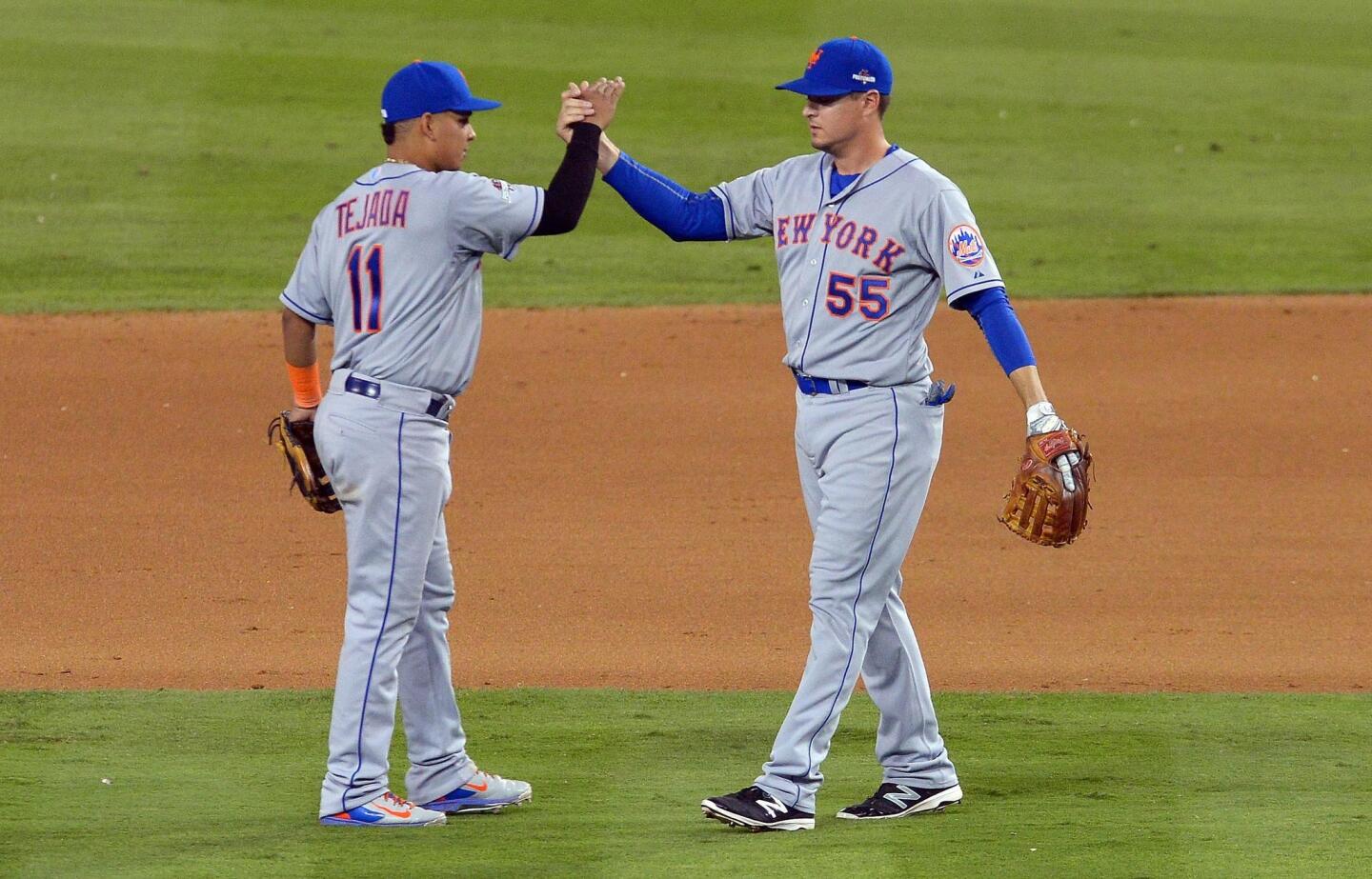 MLB: NLDS-New York Mets at Los Angeles Dodgers