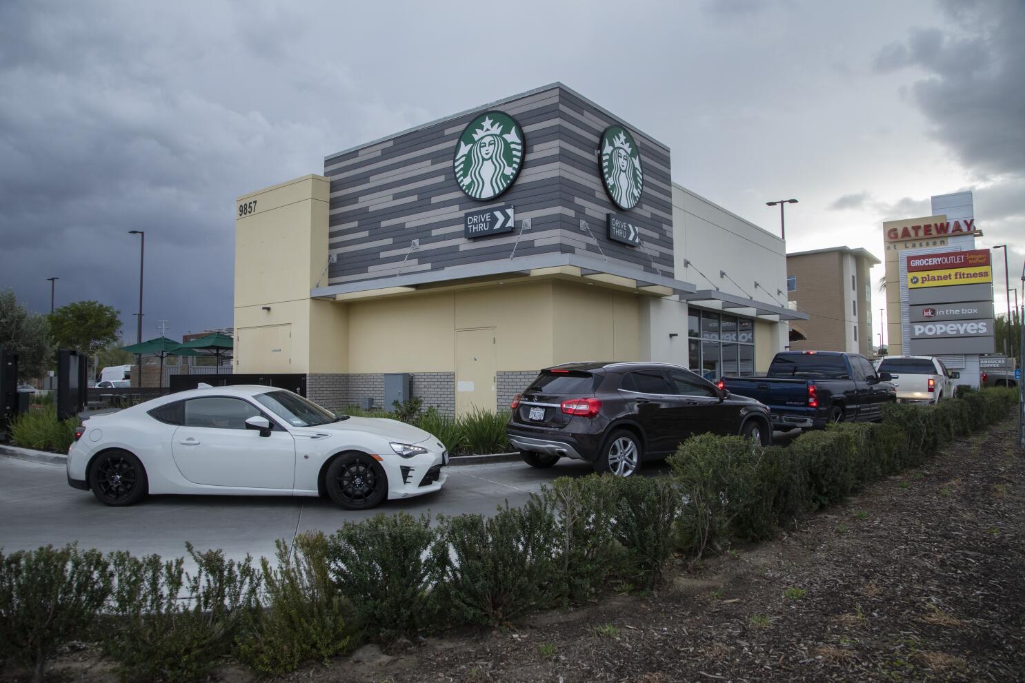 Starbucks Open During COVID-19, But Only the Drive-Thru - Eater