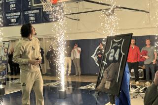 Jaime Jaquez Jr. of the Miami Heat returned to Camarillo High on Tuesday for his jersey retirement ceremony.