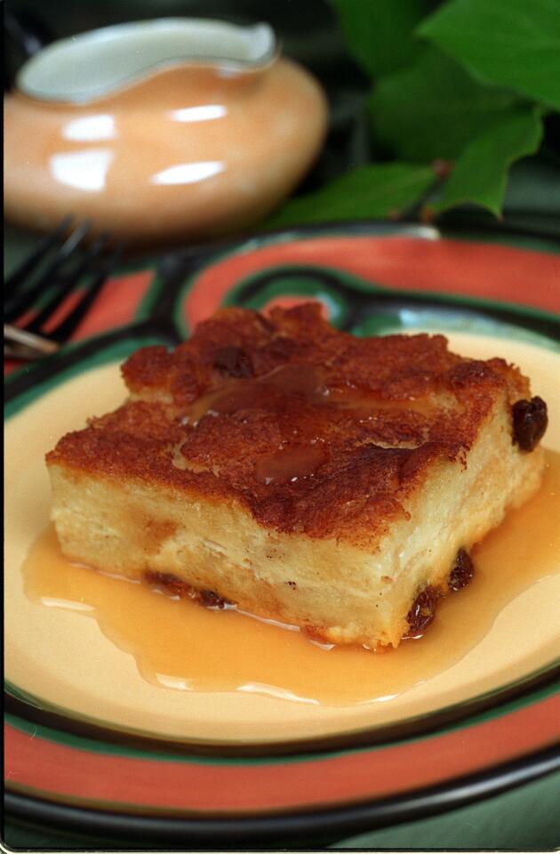 Try this recipe for bread pudding with a little kick.
