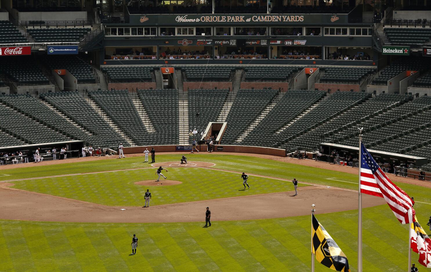 Wednesday's Baltimore Orioles vs. White Sox Game Closed to Public