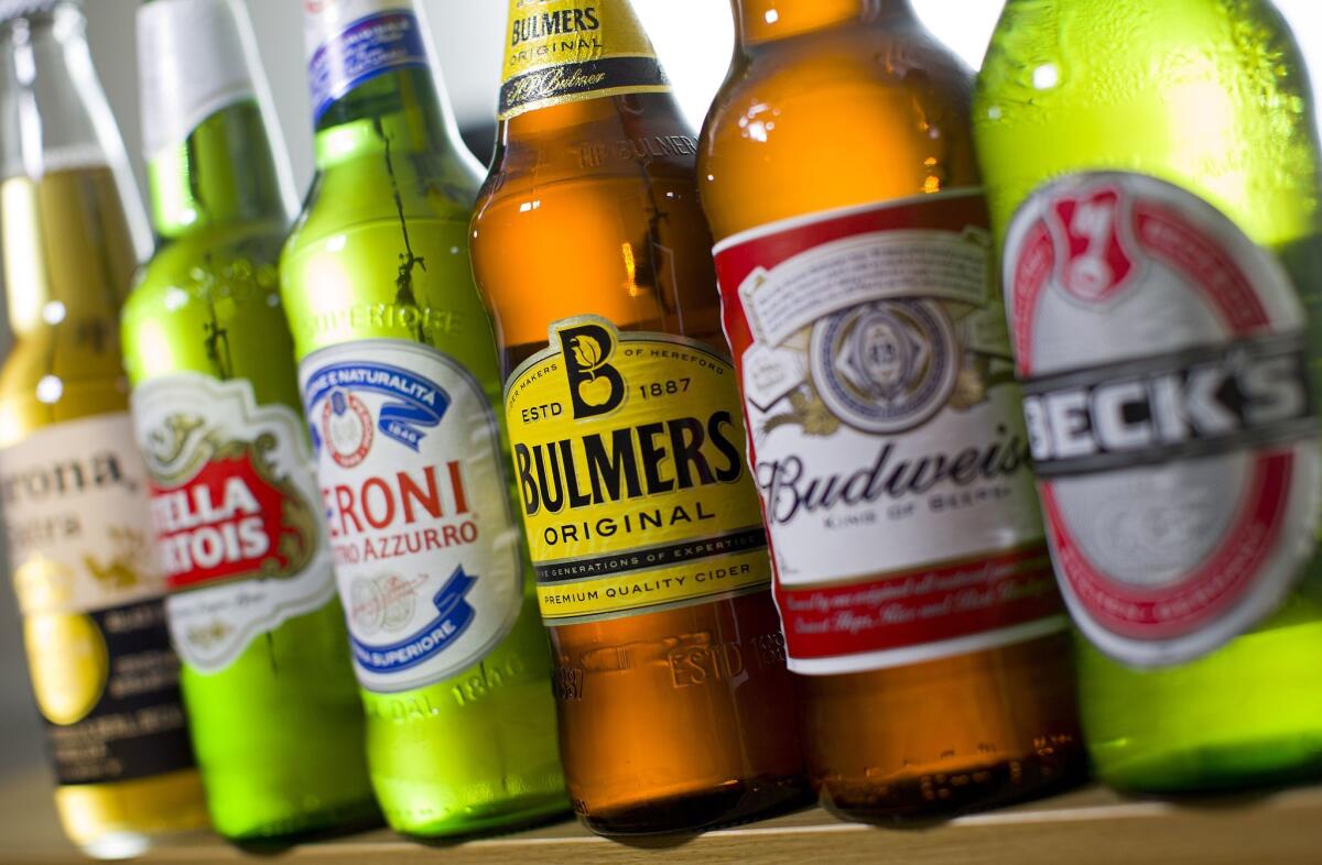 Beer giants Anheuser-Busch InBev and SABMiller said Tuesday they had agreed in principle to key terms of a potential takeover offer.