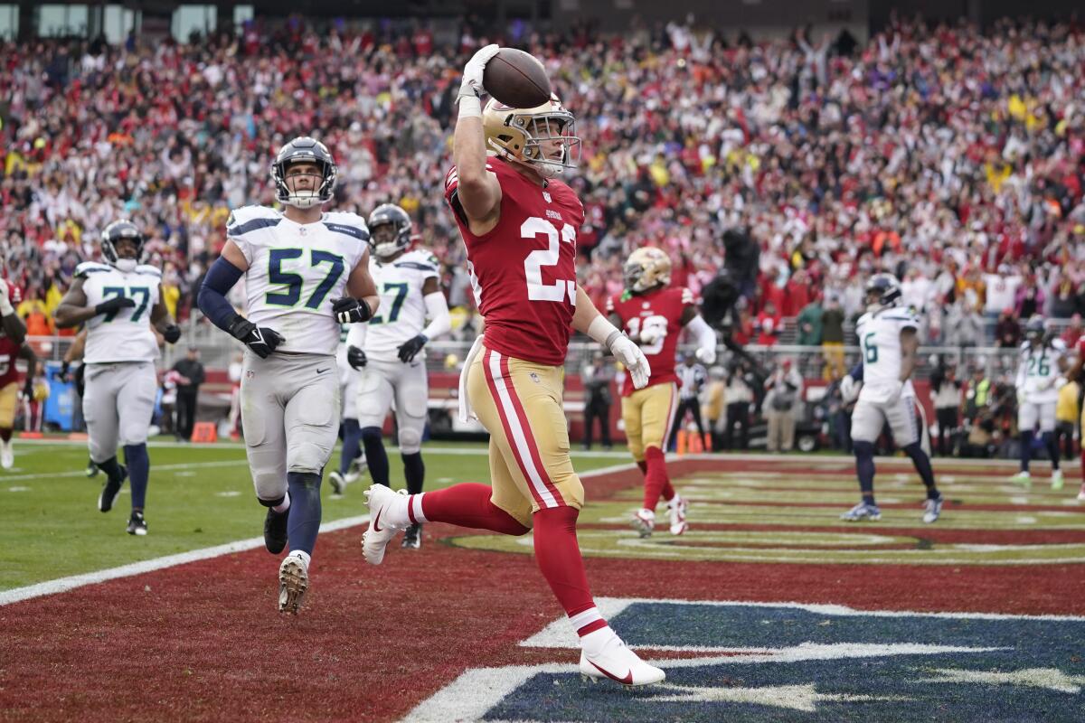 Seahawks vs 49ers NFL Wild Card Weekend injury report: Will Christian  McCaffrey play? - AS USA