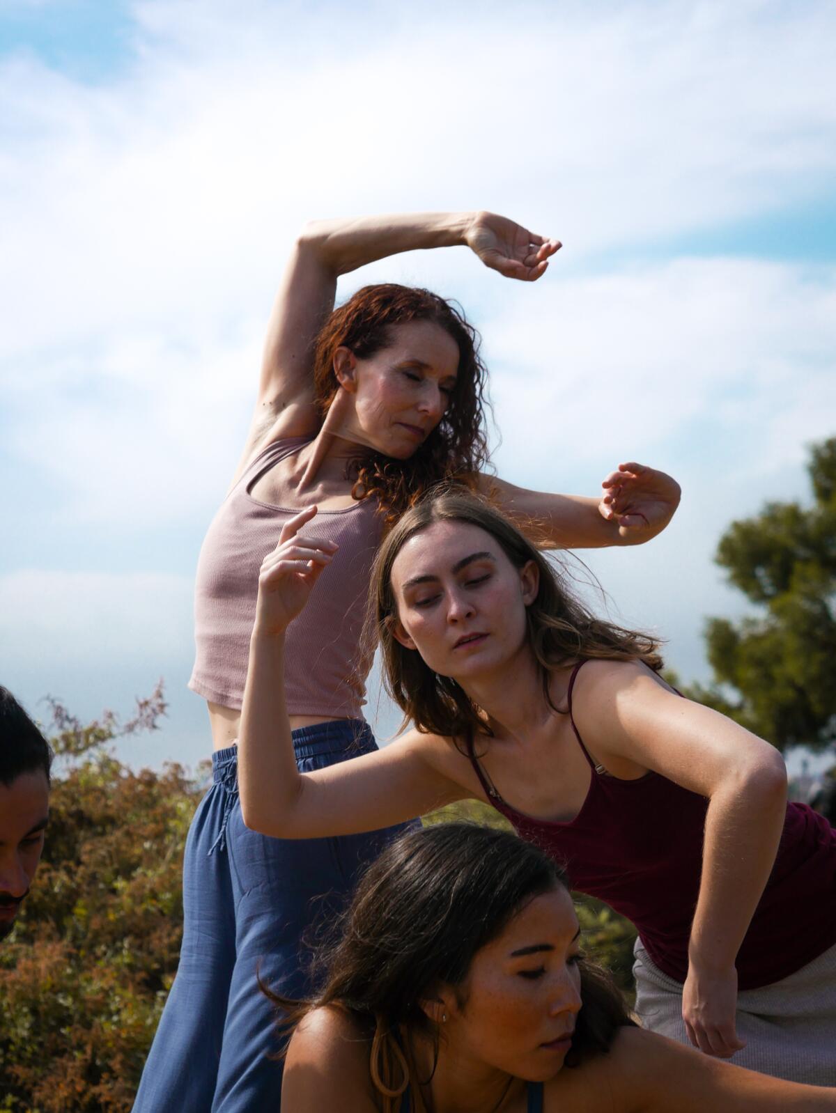 Dancers from San Diego Dance Theater, which will present "Pieces of Us" in March at Liberty Station.
