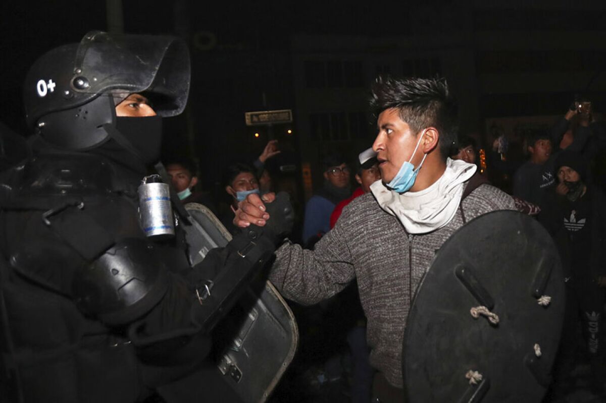 Ecuador political crisis