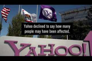 Yahoo warns users of malicious activity