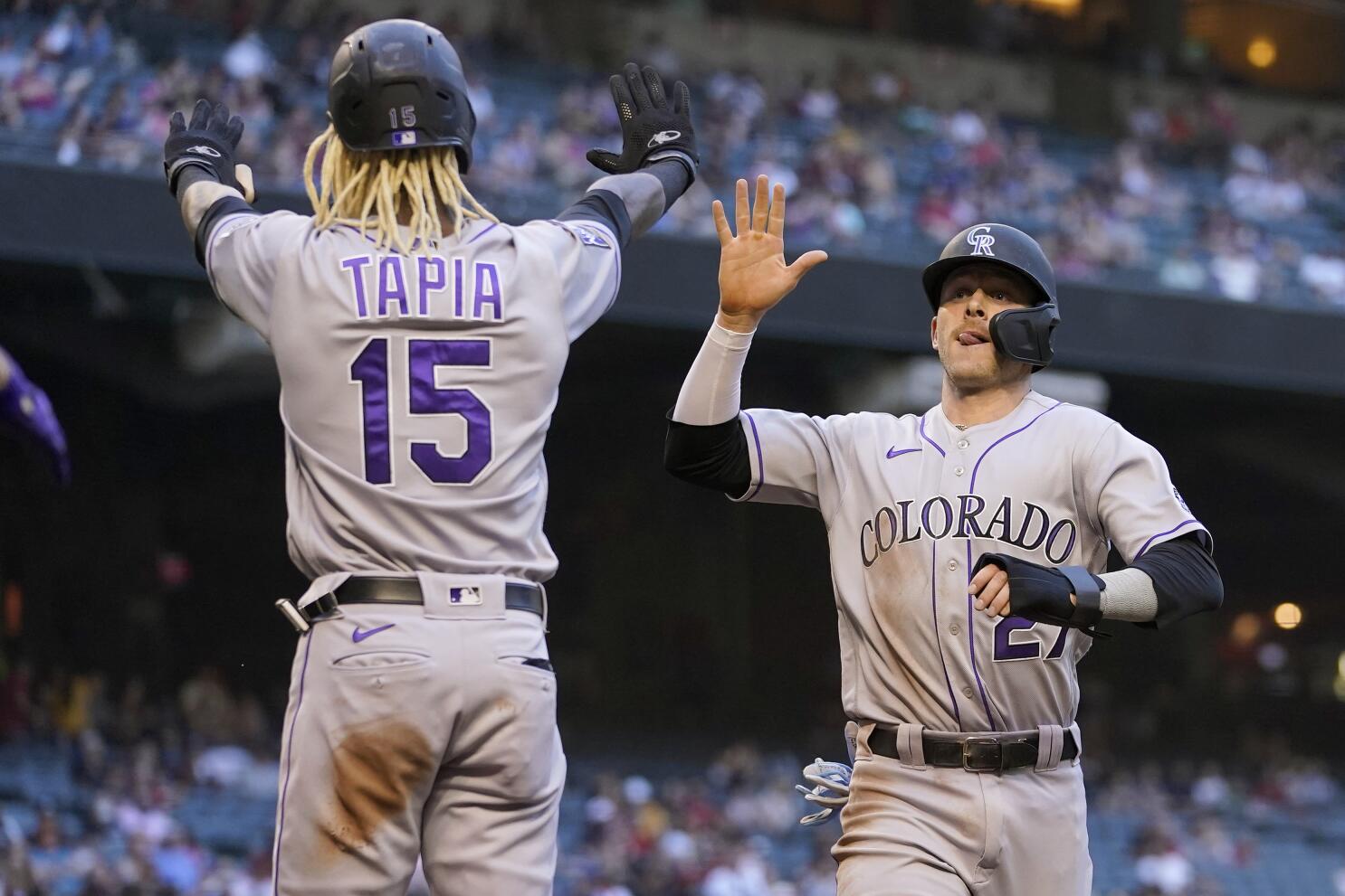 Raimel Tapia's sac fly, 06/18/2023